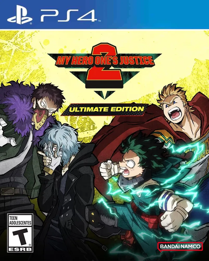 Portada de MY HERO ONE'S JUSTICE 2 Ultimate Edition
