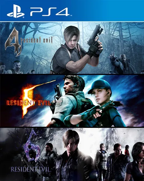 Portada de Resident Evil Triple Pack