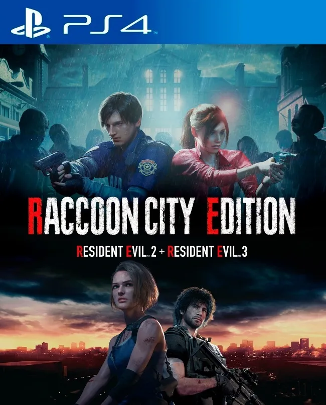 Portada de RACCOON CITY EDITION (RE2+RE3)