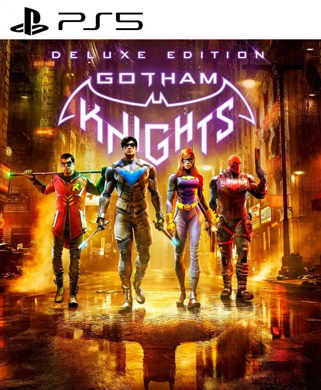Portada de Gotham Knights: Deluxe Edition PS5