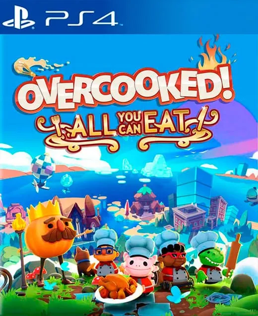 Portada de Overcooked! All You Can Eat
