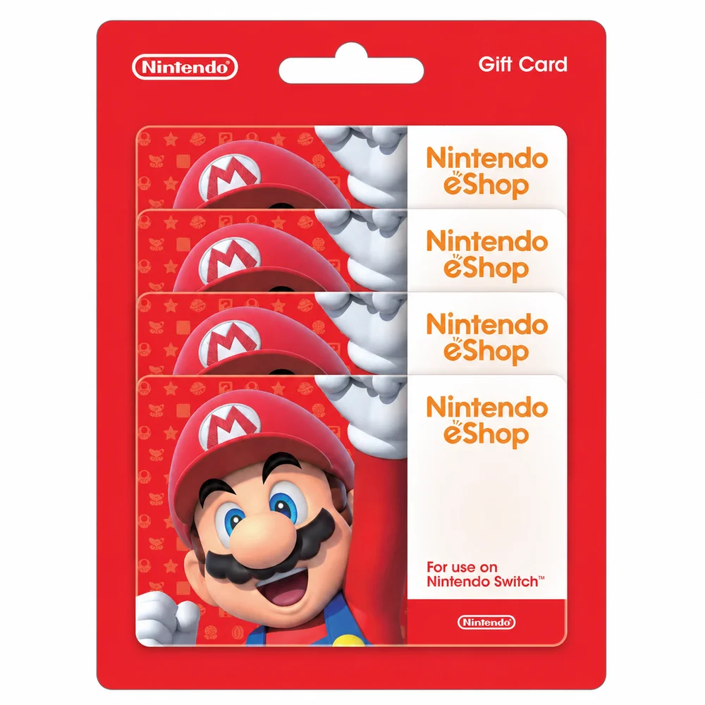 Portada de Nintendo eShop Gift Card USA 25 USD