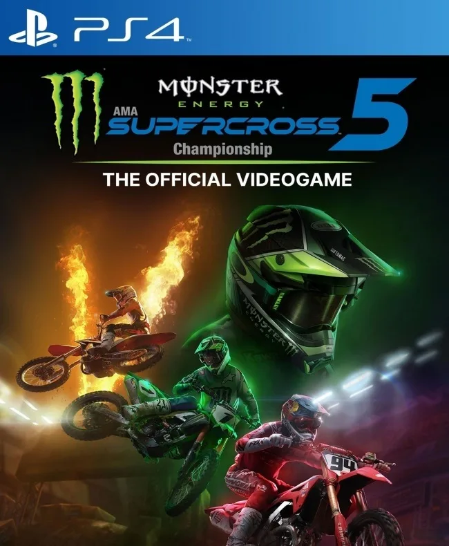 Portada de Monster Energy Supercross - The Official Videogame 5