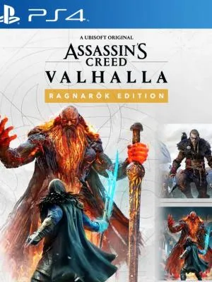 Portada de Assassin's Creed Valhalla Ragnarök Edition