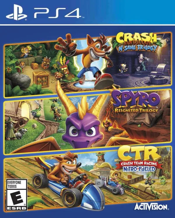 Portada de Crash™ + Spyro™ Triple Play Bundle