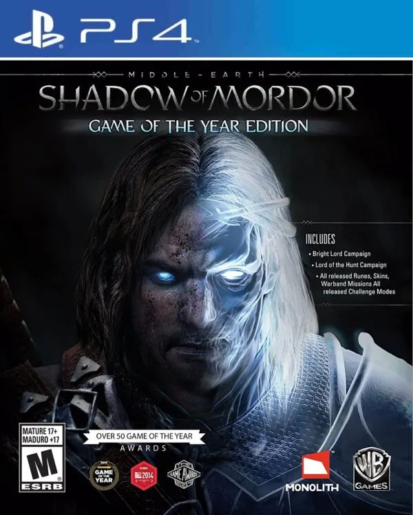 Portada de Middle-earth™: Shadow of Mordor™-GOTY Edition