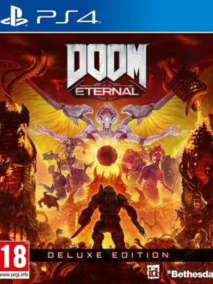 Portada de DOOM Eternal Deluxe Edition