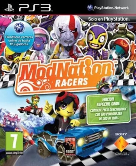 Portada de ModNation Racers