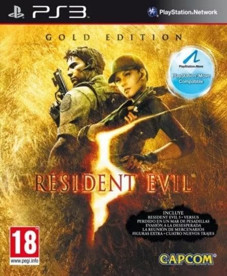 Portada de RESIDENT EVIL 5 GOLD EDITION