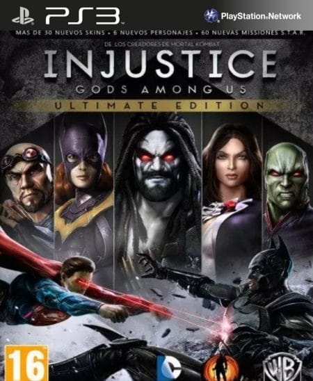 Portada de Injustice God Among Us Ultimate