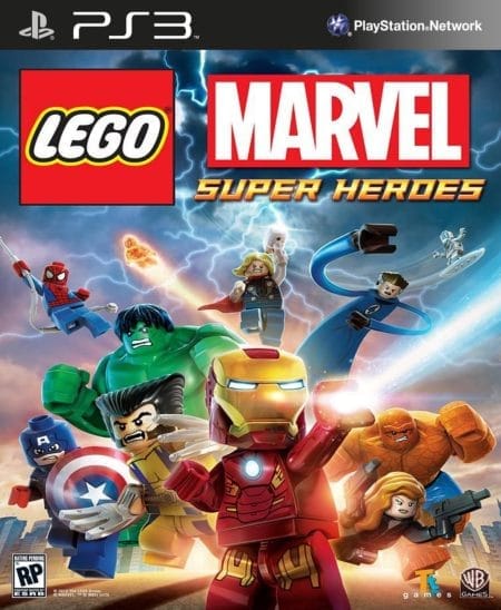 Portada de LEGO MARVEL SUPERHEROES