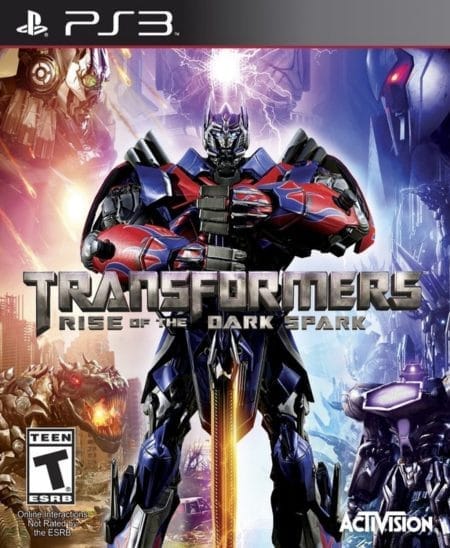 Portada de TRANSFORMERS RISE OF THE DARK SPARK
