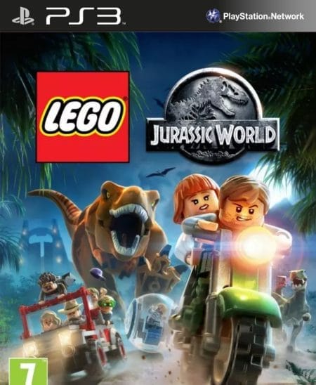 Portada de LEGO JURASSIC WORLD