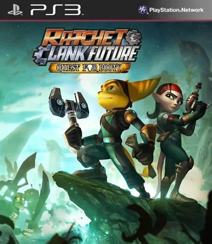 Portada de RATCHET AND CLANK QUEST FOR BOOTY