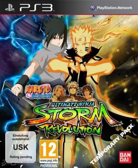 Portada de Naruto Shippuden Ultimate Storm Revolution
