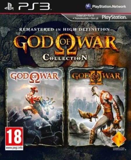 Portada de God of War Collection