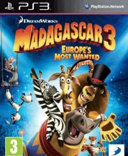 Portada de MADAGASCAR 3