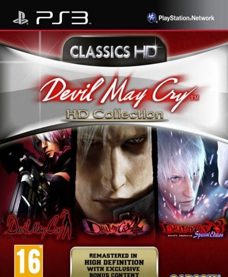 Portada de Devil May Cry HD Collection