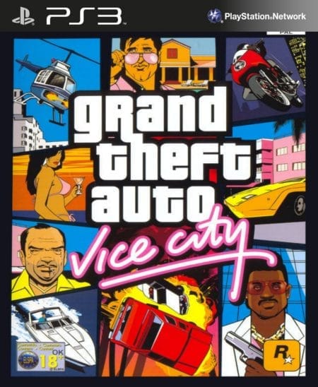 Portada de GTA Vice City