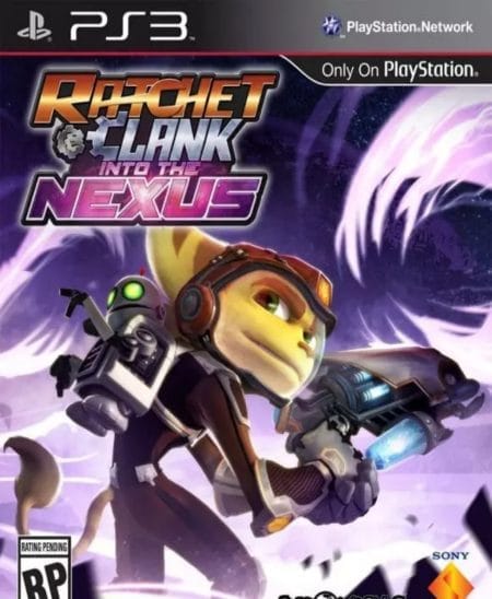 Portada de RATCHET AND CLANK INTO THE NEXUS