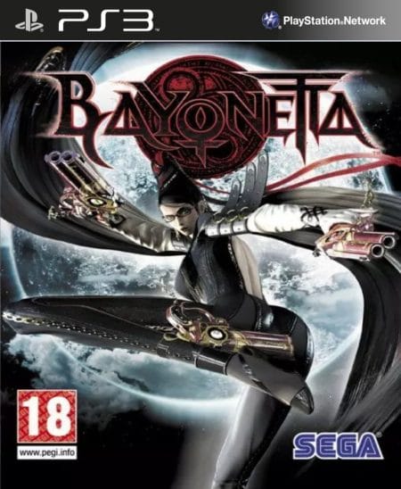Portada de Bayonetta