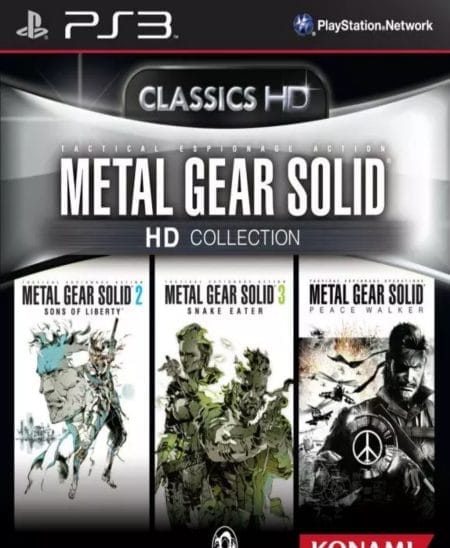 Portada de METAL GEAR SOLID HD COLLECTION