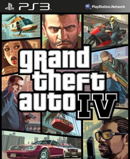 Portada de GTA 4