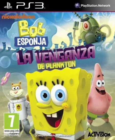 Portada de Bob Esponja SquarePants Plankton