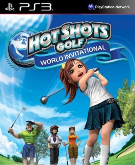 Portada de Hot Shots Golf World Invitational