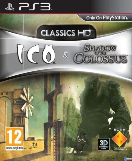 Portada de ICO Shadow the Colossus Classic