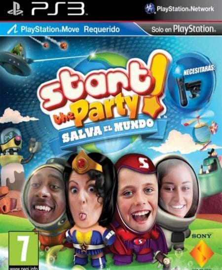 Portada de START THE PARTY SAVE TO WORLD