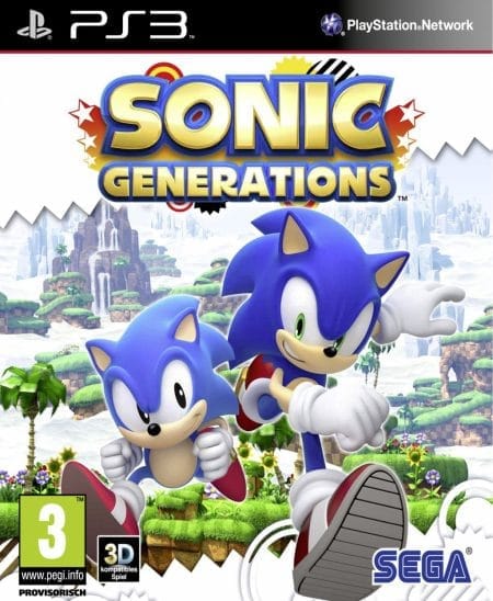 Portada de Sonic Generations