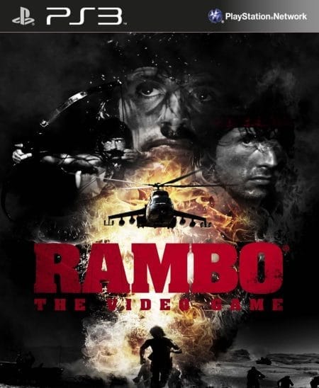 Portada de RAMBO THE VIDEOGAME