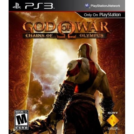 Portada de GOD OF WAR CHAINS OF OLYMPUS