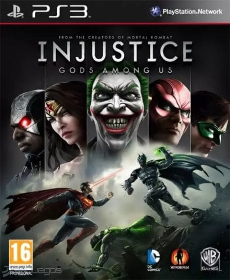 Portada de Injustice Gods Among Us