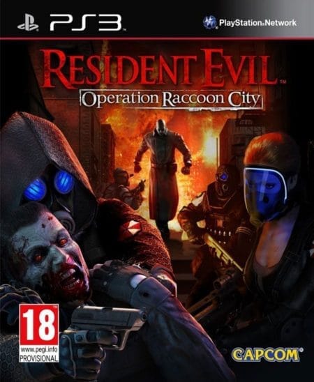 Portada de Resident Evil Raccoon City