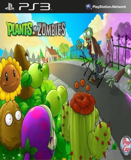 Portada de PLANTAS VS ZOMBIES