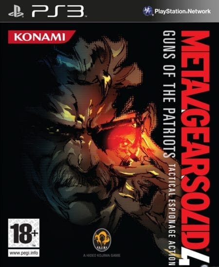 Portada de METAL GEAR SOLID IV