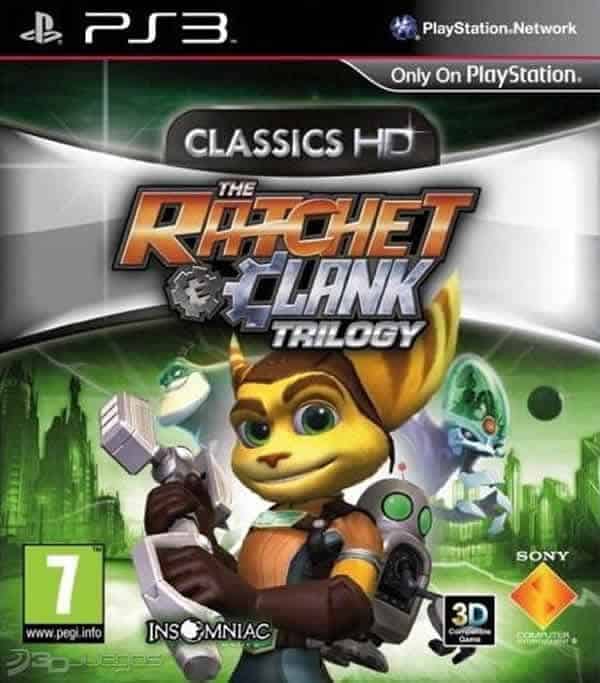 Portada de RATCHET AND CLANK TRILOGY