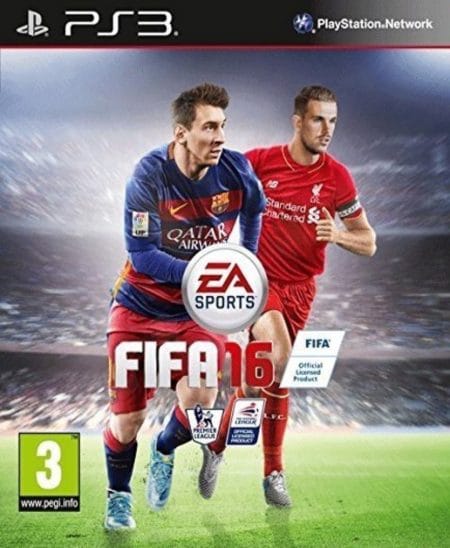 Portada de FIFA 16