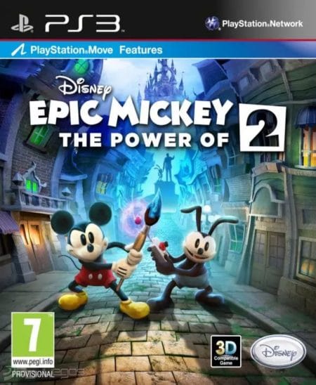 Portada de EPIC MICKEY 2 THE POWER OF TWO