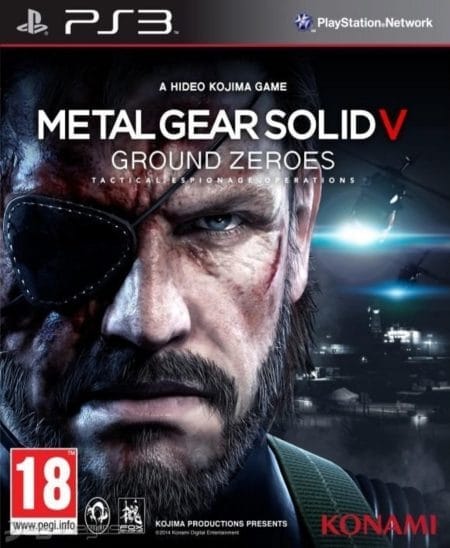 Portada de METAL GEAR SOLID 5 GROUND ZEROES