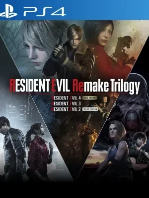 Portada de Resident Evil Remake Trilogy