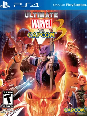 Portada de Ultimate Marvel vs. Capcom 3